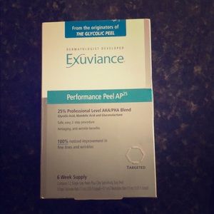 Exuviance performance peel- 6 week supply
